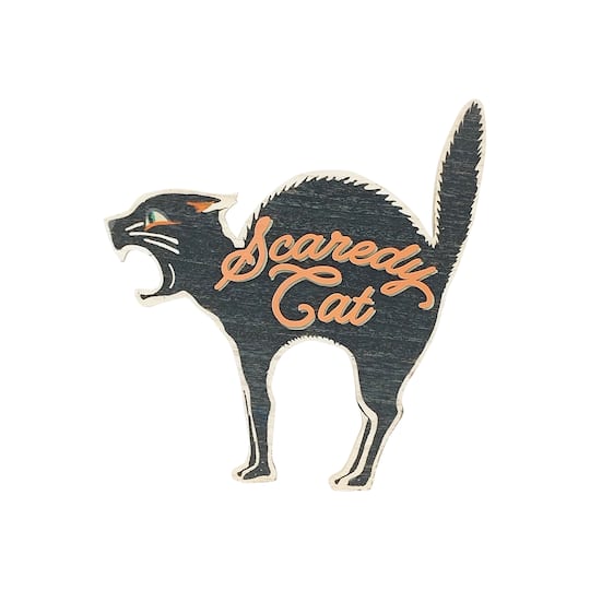 14" Scaredy Cat Wall Décor by Ashland®